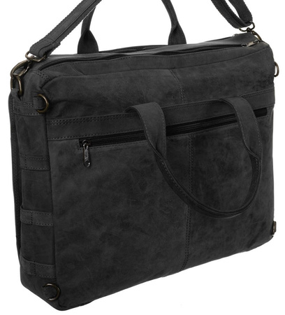Torba na laptopa skórzana ALWAYS WILD LAP-31701-TGH-NL