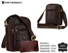 Torba skórzana + Etui PTN M23E-OPU Brown