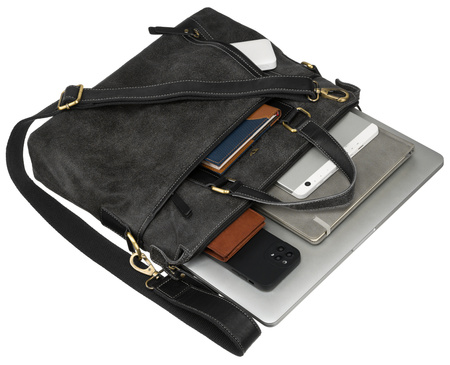 Torba skórzana PTN 717-SCC Black