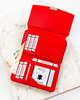 Portfel damski eko R-001-WD8 Red