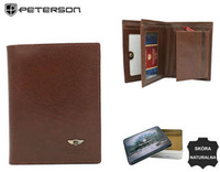 PETERSON PTN 22310-VT RFID leather wallet