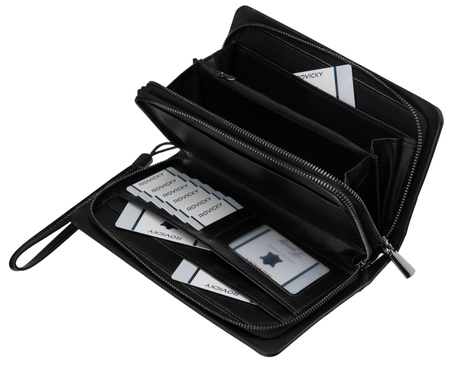 Saszetka PU do ręki R-SDR-04-S Black