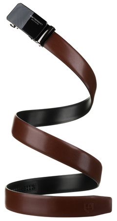 Pasek automat skórzany PTN A007