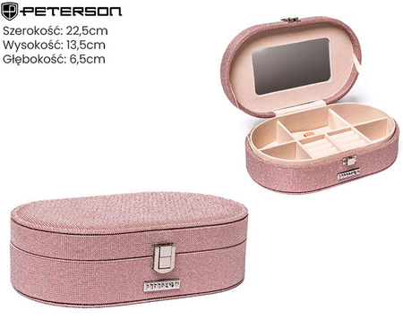 Szkatułka na biżuterię PTN SZK-12 Rose