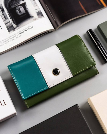 PETERSON PTN RD-08-GCL-S RFID leather wallet