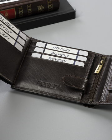 ROVICKY N61L-RVT RFID leather wallet