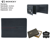 ROVICKY R-N992-GAT RFID leather wallet