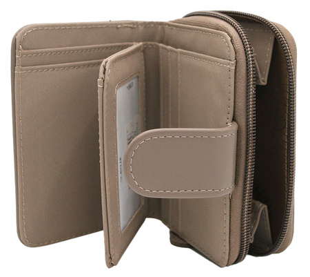 Portfel damski N116-APU-BL F.Beige