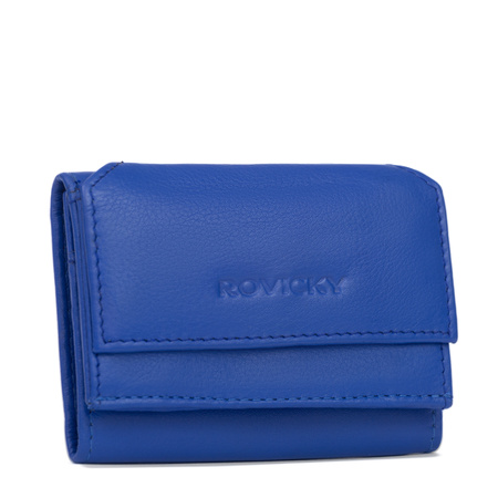 Portfel damski skórzany R-18-LFN R.Blue