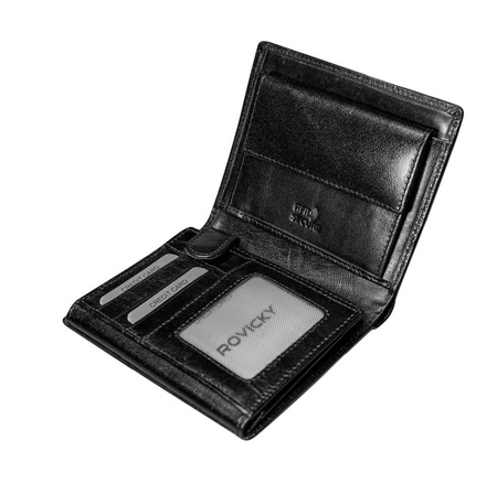 ROVICKY PC-102-BAR RFID leather wallet