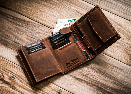 PETERSON PTN 317.01 RFID leather wallet