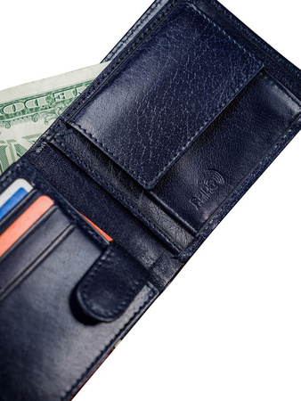 ROVICKY 323-RBA-D RFID leather wallet
