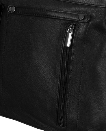 NO LOGO leather laptop bag LAP-15601-NDM-NL