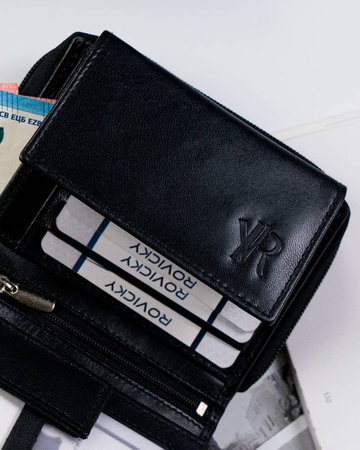 Portfel skórzany RFID ROVICKY 1509-GOAN