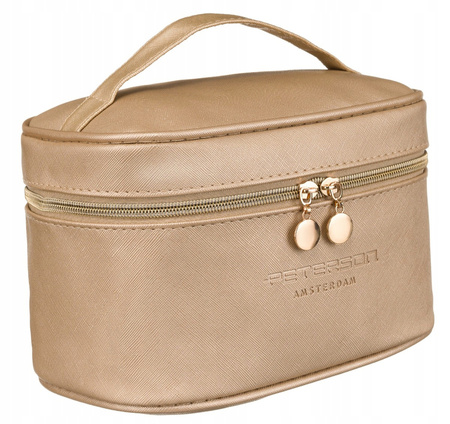 Leatherette make-up bag PETERSON PTN KOS-DA-3