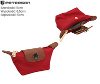 Skórzane etui na klucze PTN CKY-01 Red