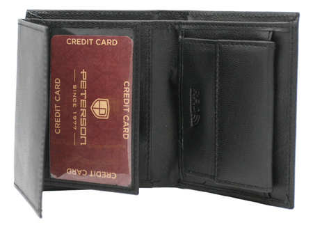 PETERSON PTN RD-270-GCL RFID leather wallet