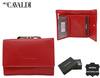 Leather wallet RD-43-GCL RED