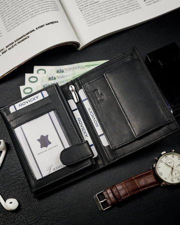 ROVICKY RFID leather wallet N4-PZ-CCR-RFID