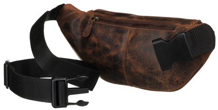 Nerka męska skórzana PETERSON PTN 2507-H Brown