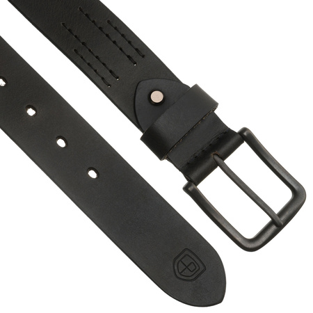 Pasek męski skórzany PTN LTP-33 Black