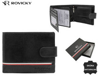 Leather men wallet ROVICKY N992L-CPL