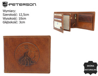 Portfel skórzany PTN N992-EBS-02 Produkt bez rabatowy