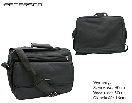 Torba męska PTN 6528 Black