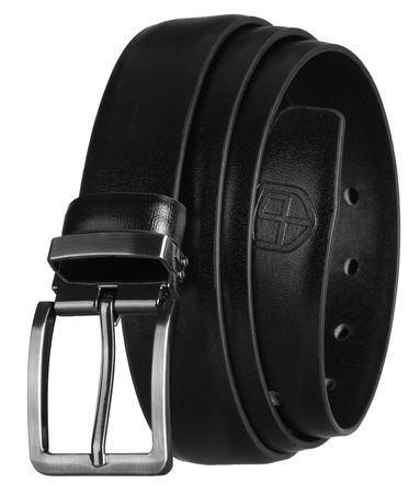 Pasek damski wąski PTN STU-03 Black