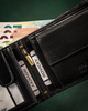 ROVICKY 22320L-VT-RVT Black RFID leather wallet