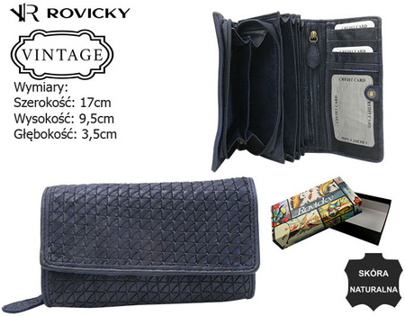 Women's leather wallet R-N22-ZPT