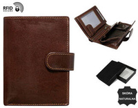 Men's leather wallet N62L-VT-NL BROWN