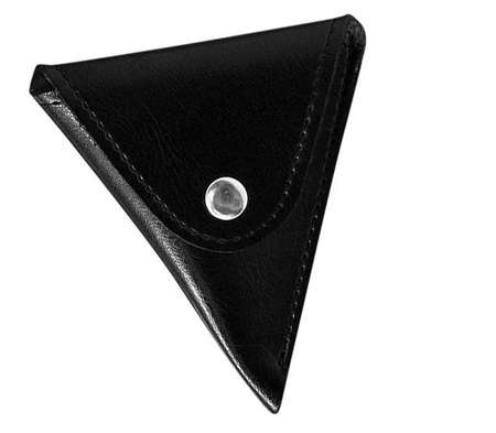 Skórzana bilonówka trójkąt BIV
