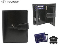 Leather Wallet RV-7680056-9-L-BCA Black
