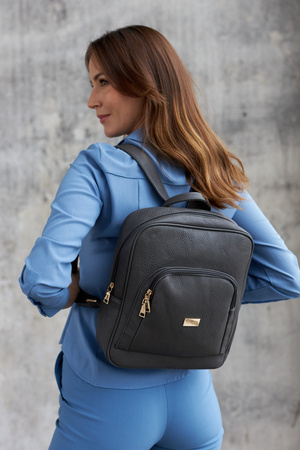 PETERSON PTN PL-29601 eco leather backpack