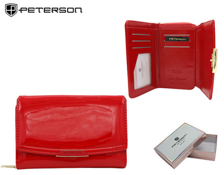 Portfel damski eko PTN 001-LAK Red