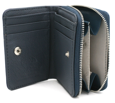 Portfel damski skóra+PU PTN PX33-F773 Navy