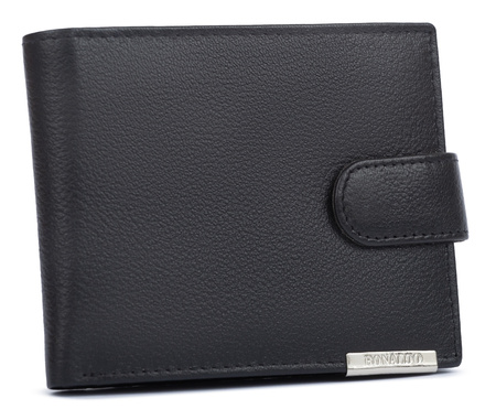 Portfel męski skórzany N992L-P-PDM-BL Black