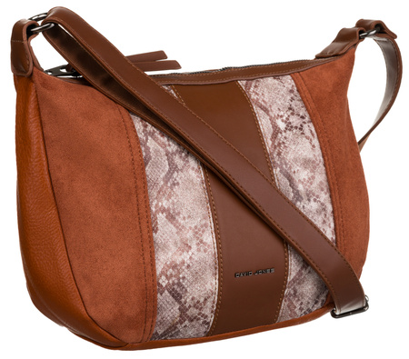 Torebka damska David Jones 6885-1 Cognac