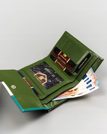PETERSON PTN RD-18-GCL-S RFID leather wallet