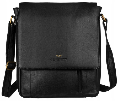 Torba skórzana PTN 788-NDM BLACK