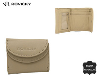 Portfel damski skórzany R-17-LFN Beige