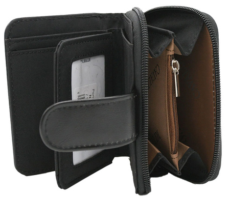 Portfel damski N116-APU-BL M.Black