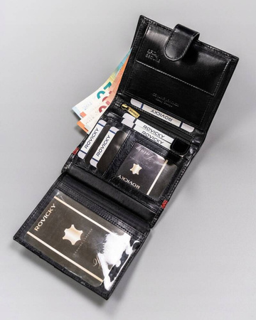 Portfel skórzany RFID ROVICKY 22317L-RVTP