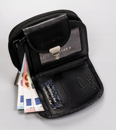 PETERSON PTN RD-28-GCL RFID leather wallet