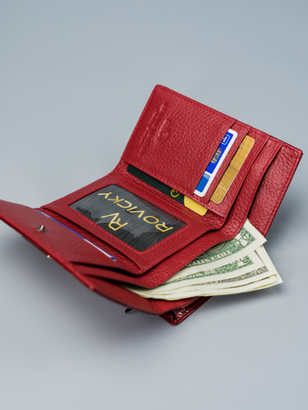 Portfel skórzany RFID LORENTI 55020-RS