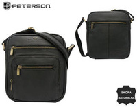Leather bag PTN-22399-NDM-2984 Black