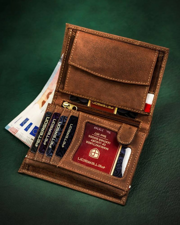 PETERSON PTN 333PW RFID leather wallet