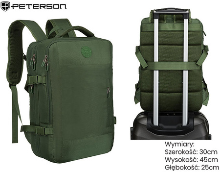 Plecak podróżny PTN 24421 Green