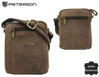Leather bag PTN-8020-TGH-3110 D.Brown